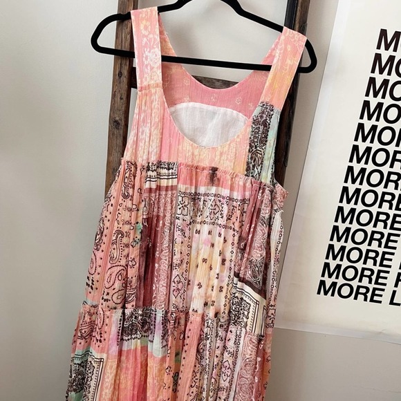 NEW Free People Bandana Rama Maxi Dress - Picture 10 of 16